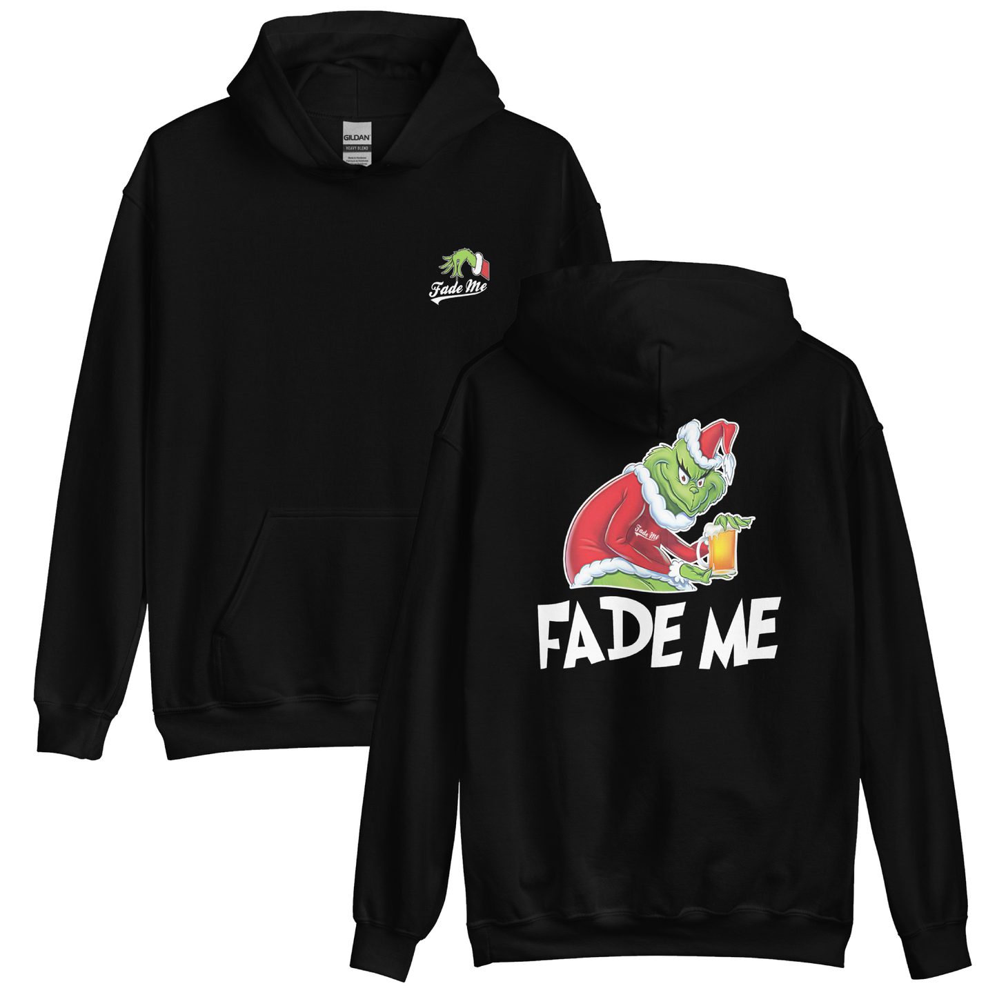 Grinch Drinks Holiday Hoodie