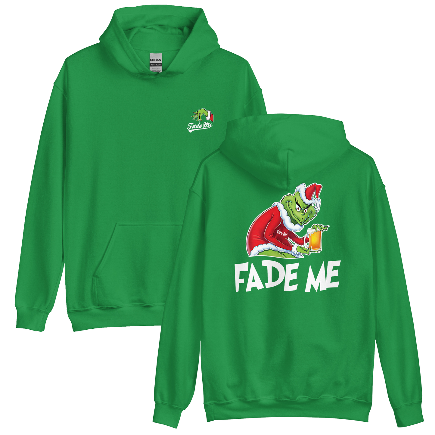 Grinch Drinks Holiday Hoodie