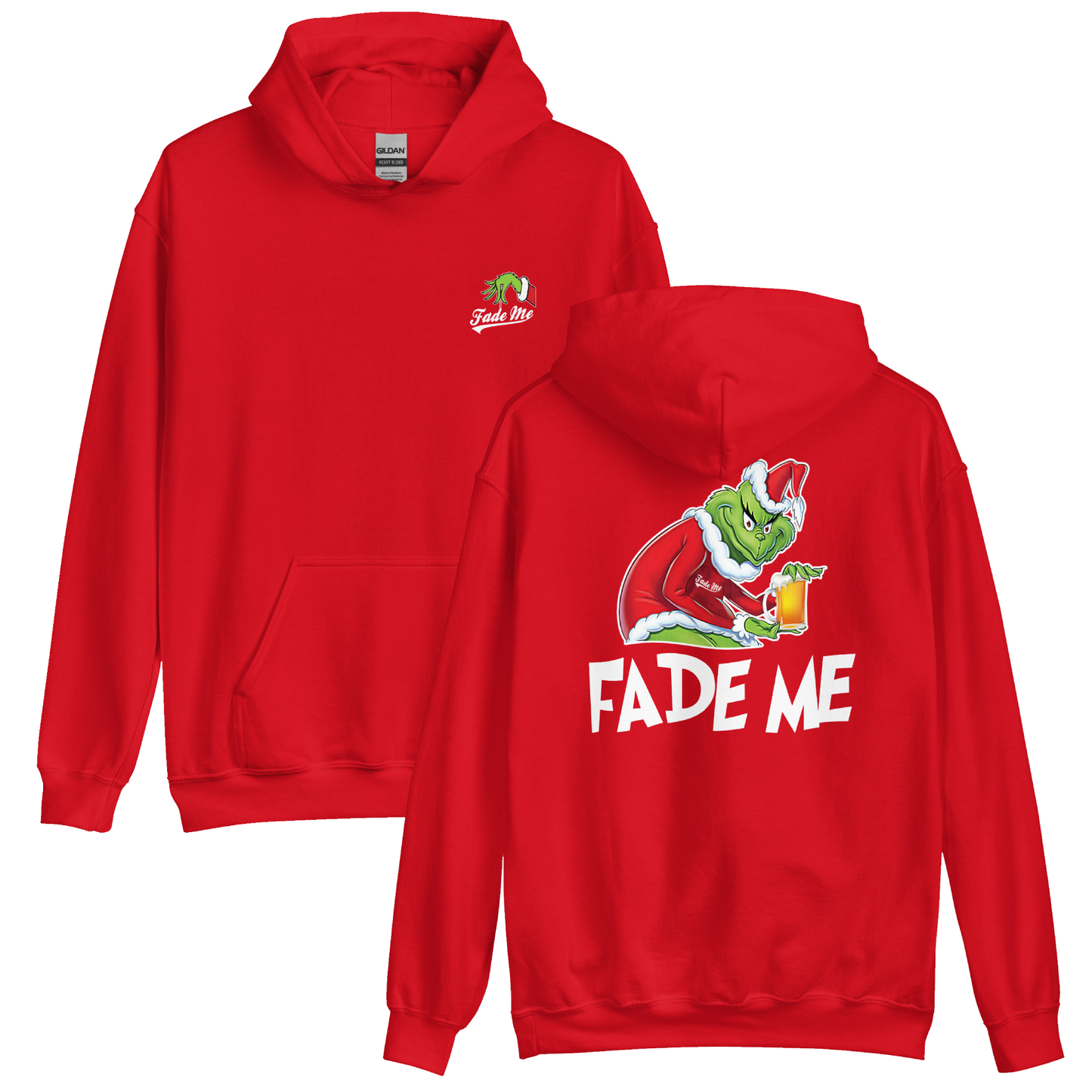 Grinch Drinks Holiday Hoodie