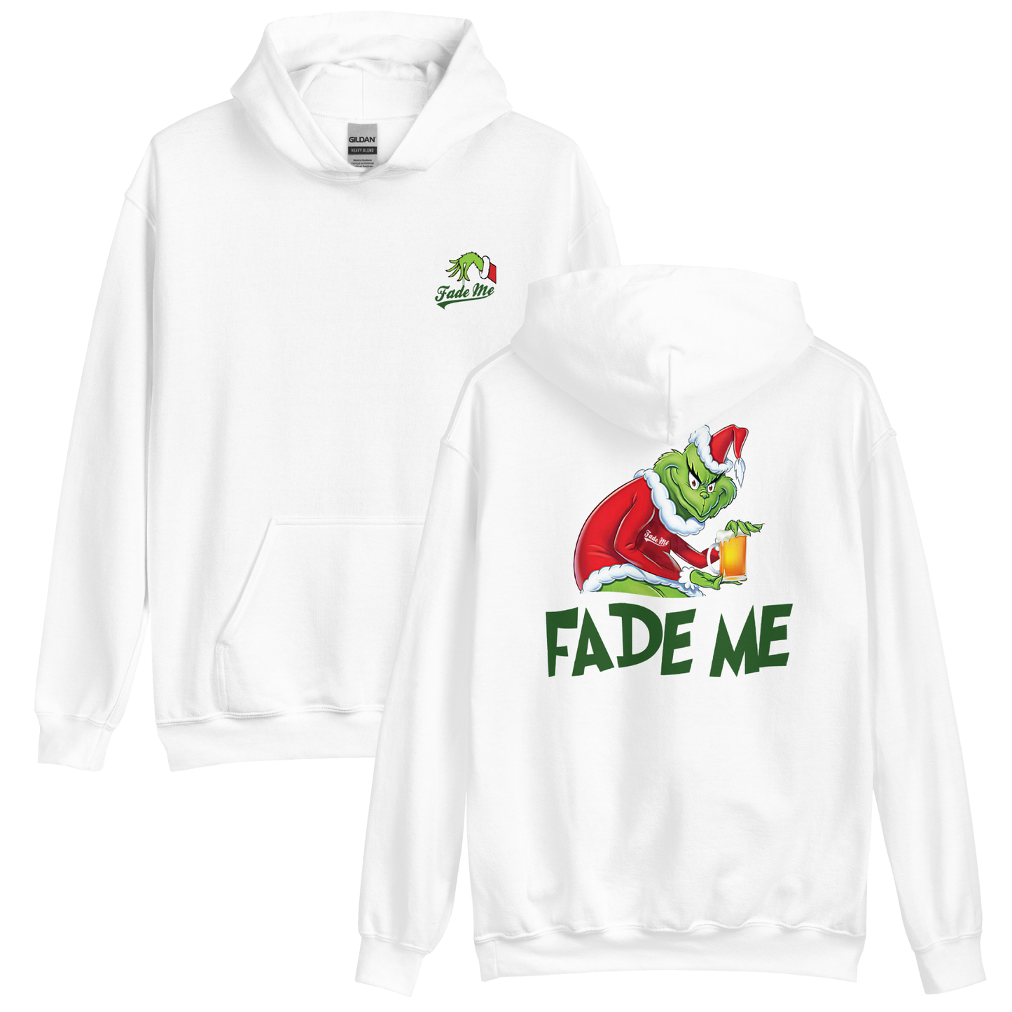 Grinch Drinks Holiday Hoodie