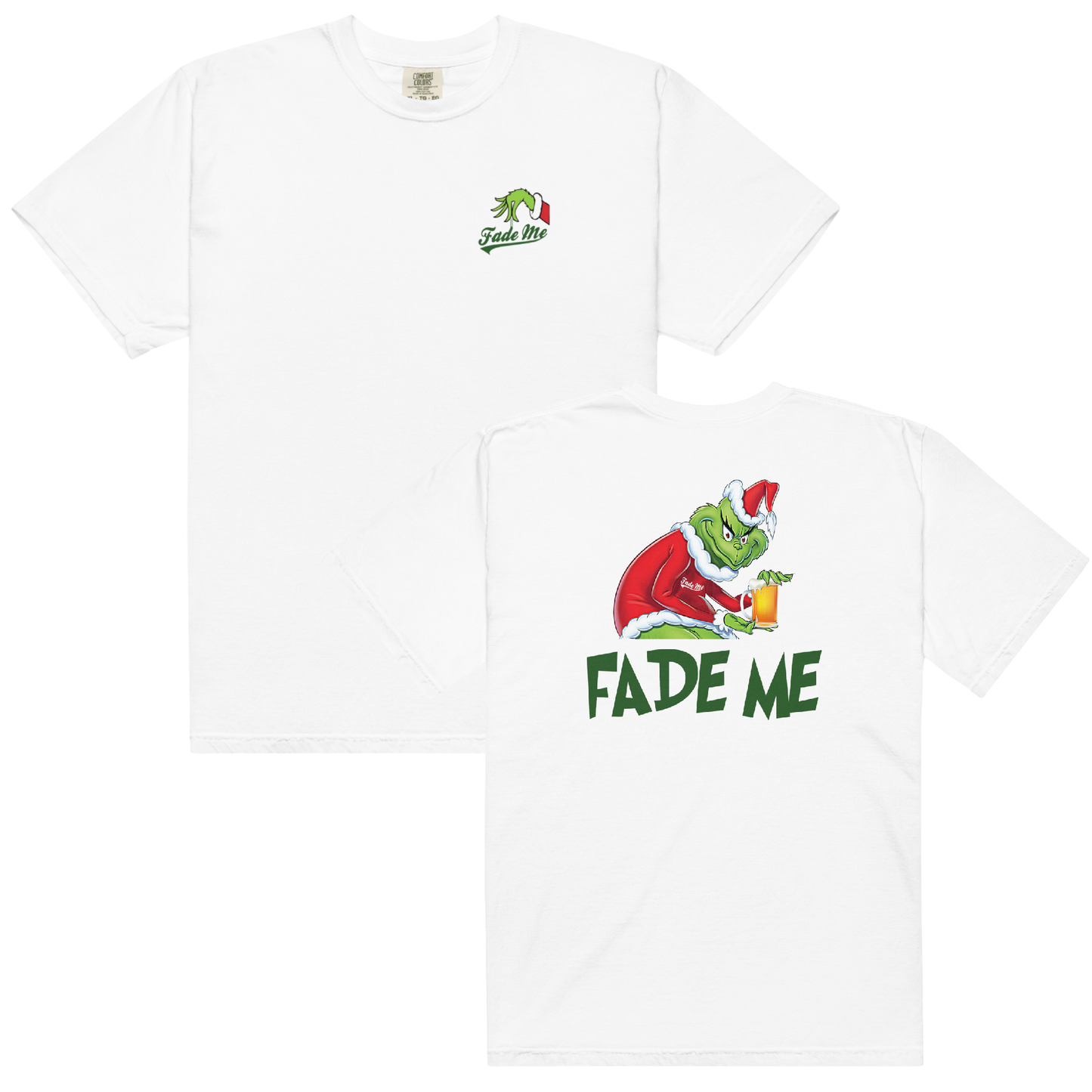 Grinch Drinks Holiday Tee