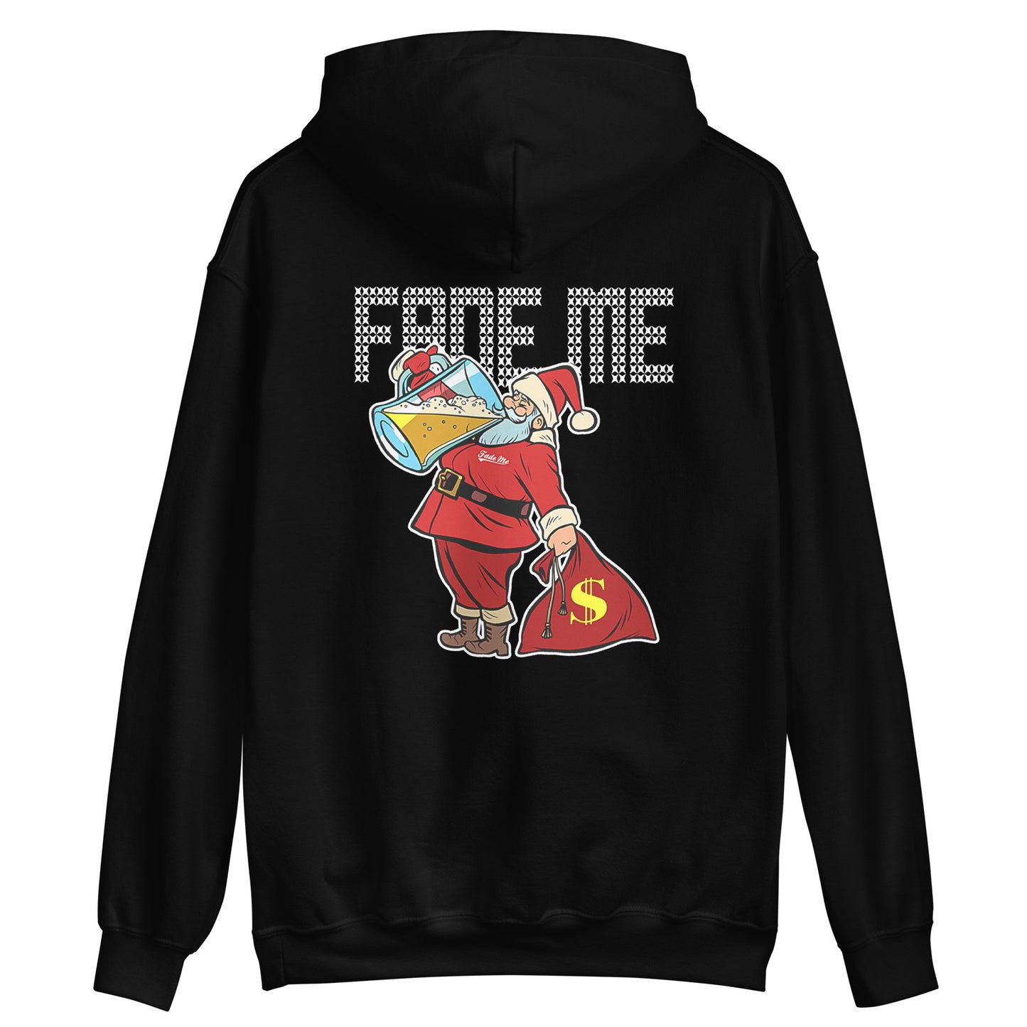 Santa Drinks Holiday Hoodie