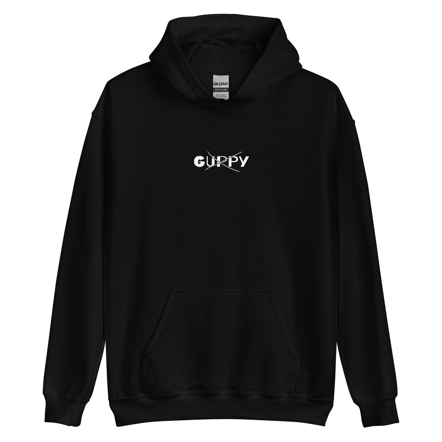 Guppy Cross Out Hoodie