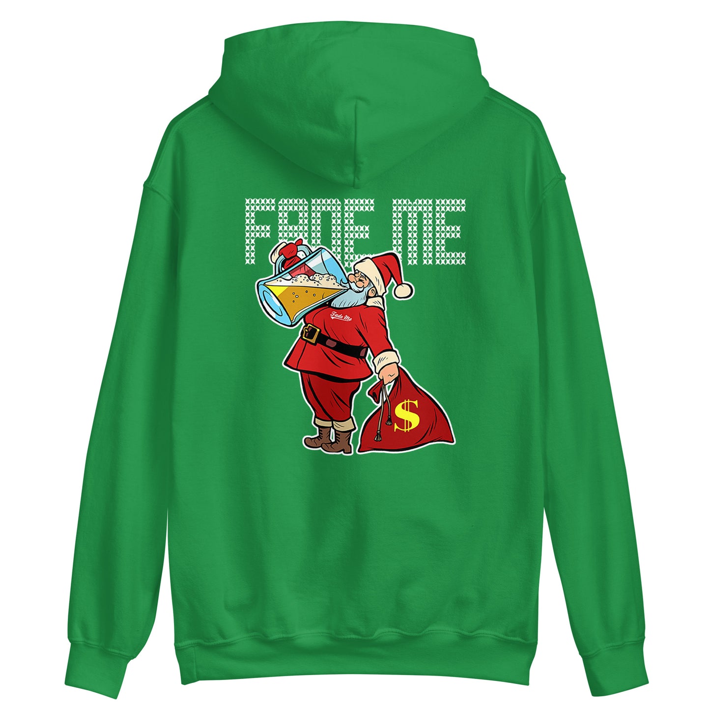Santa Drinks Holiday Hoodie