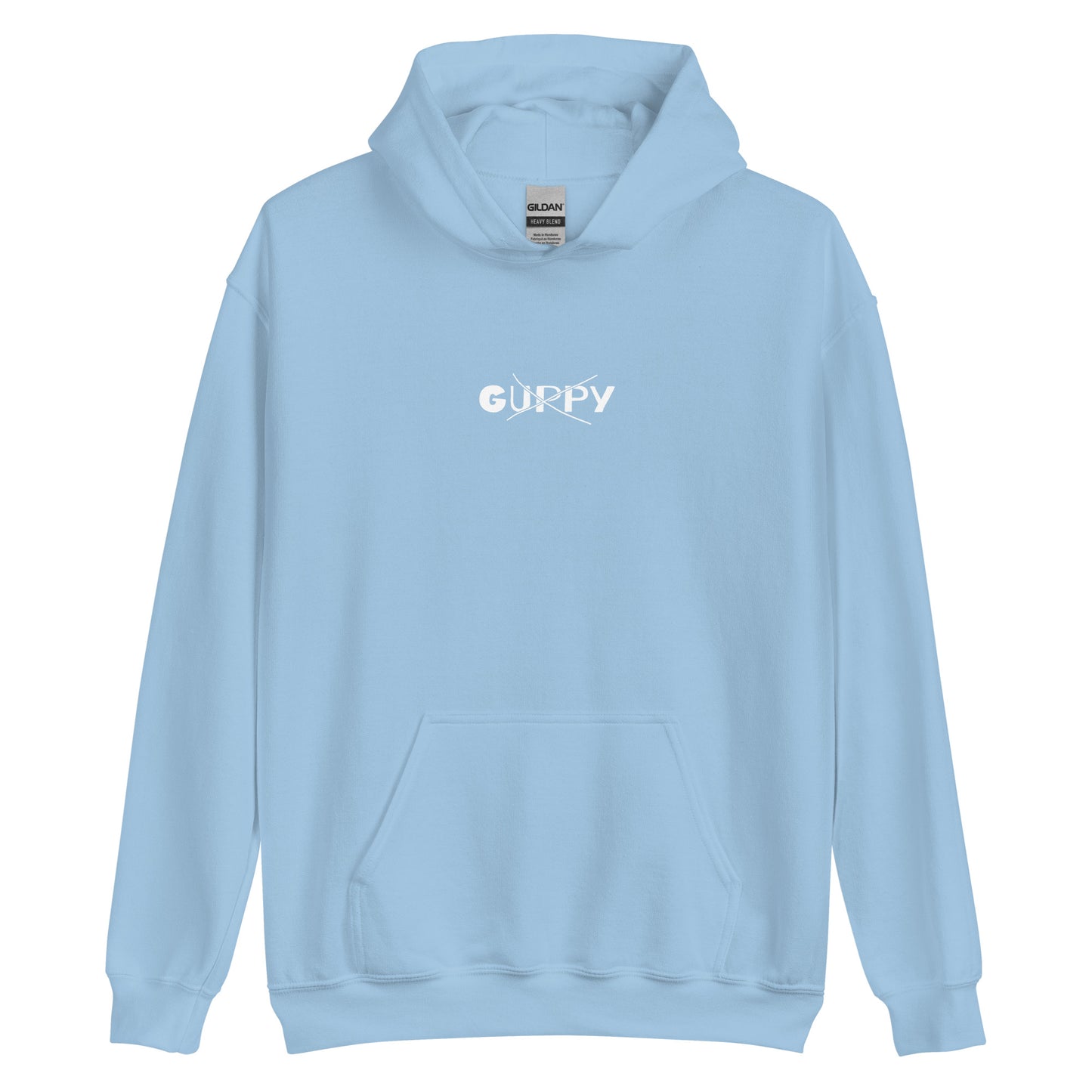 Guppy Cross Out Hoodie