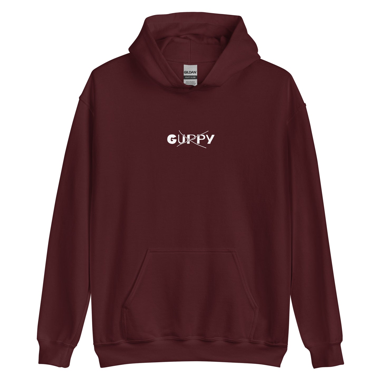Guppy Cross Out Hoodie