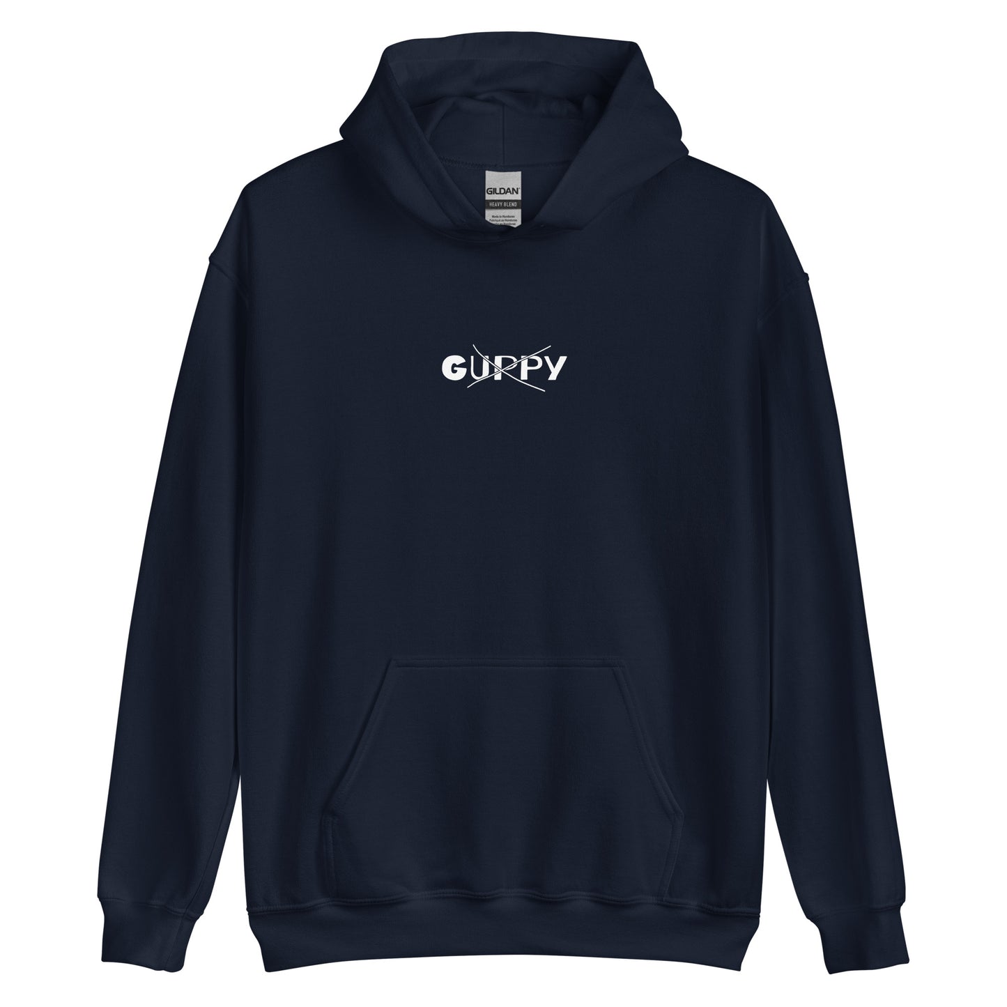 Guppy Cross Out Hoodie