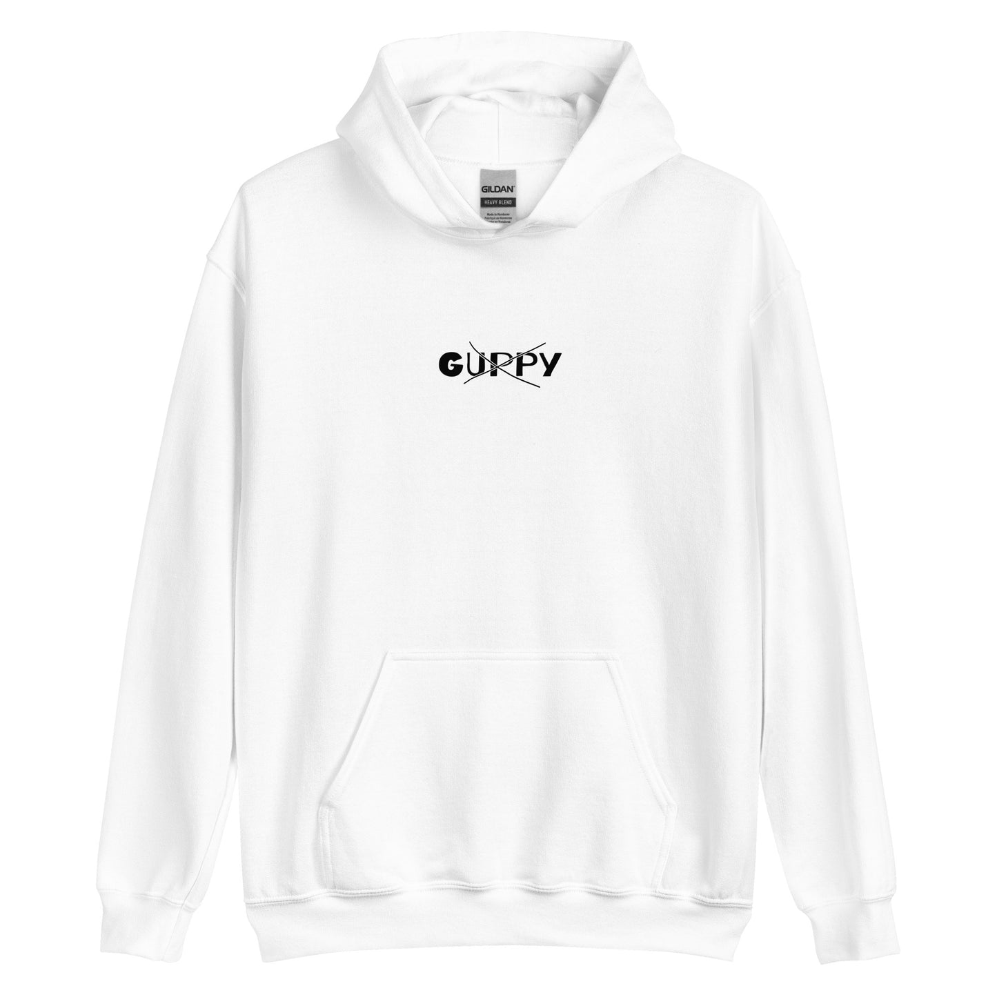 Guppy Cross Out Hoodie