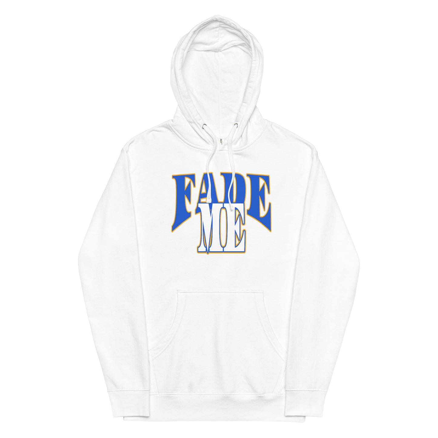Sharp Blue Gold Hoodie