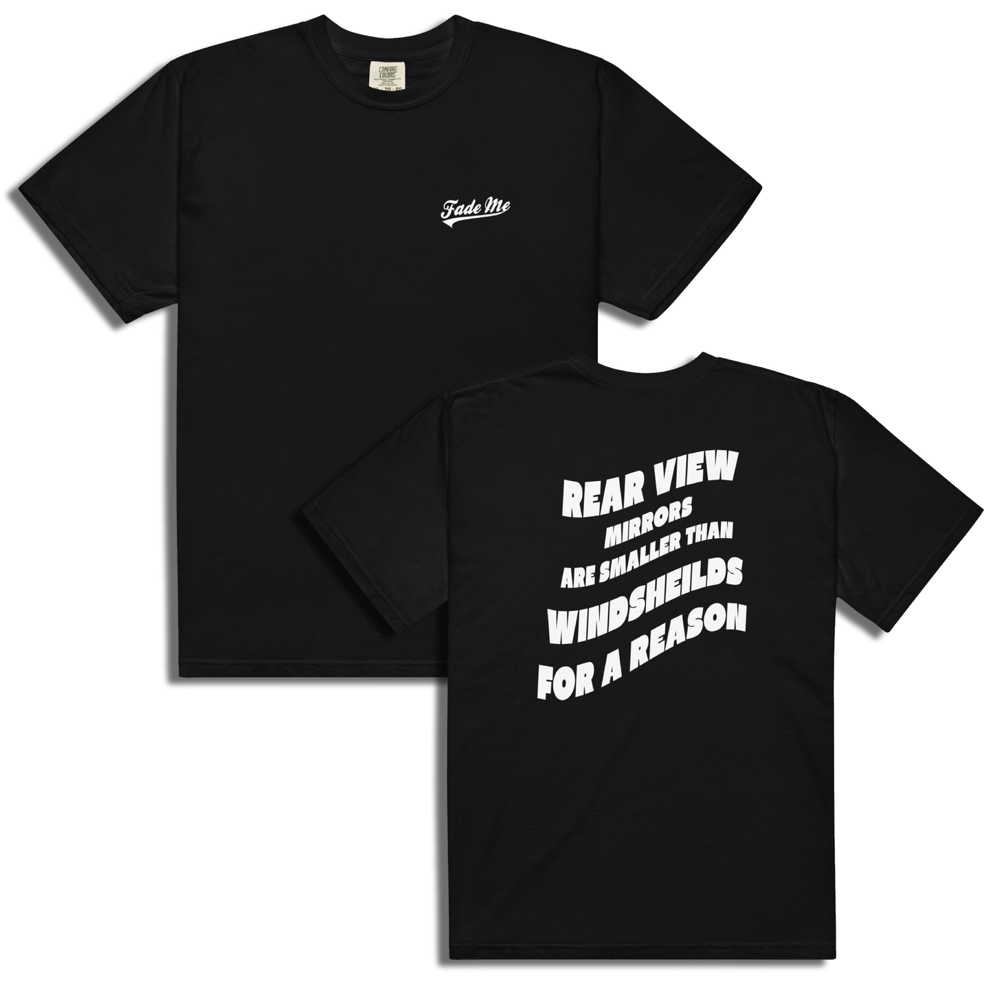 Rear View Mirror vs Windshield Tee