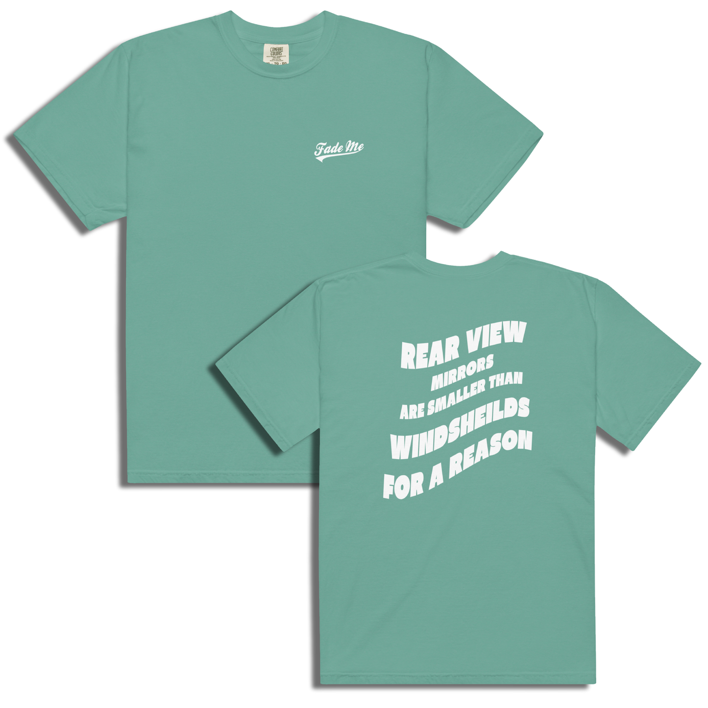 Rear View Mirror vs Windshield Tee