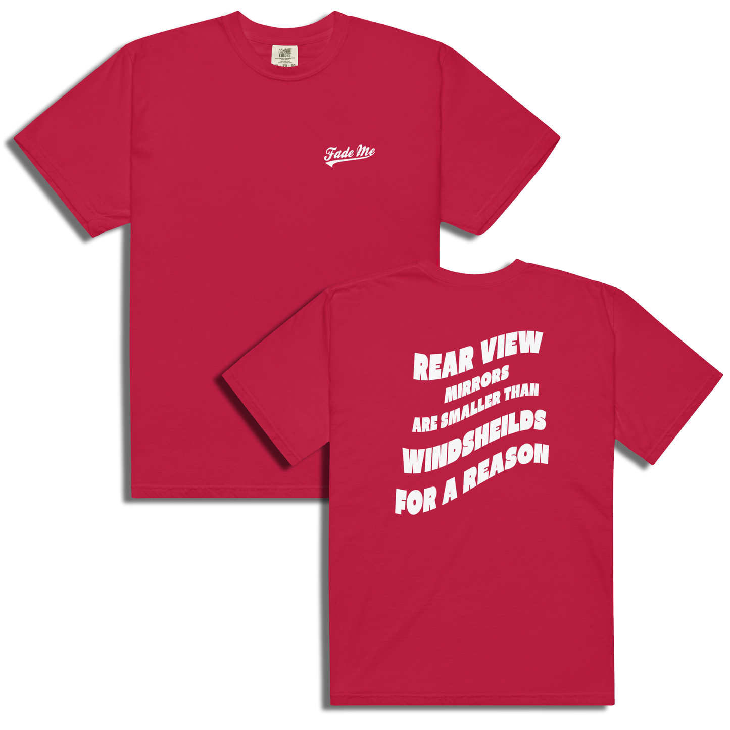 Rear View Mirror vs Windshield Tee
