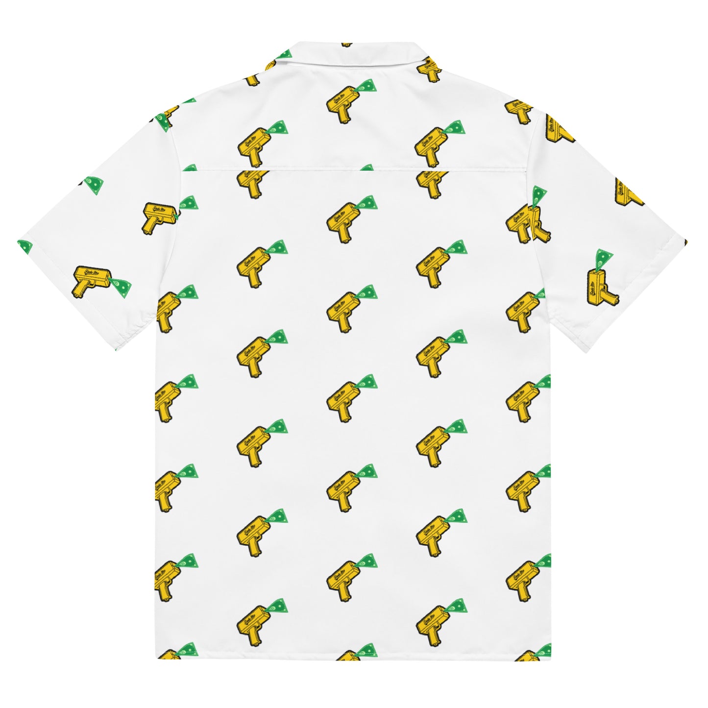 Money Gun Button-Up Shirt