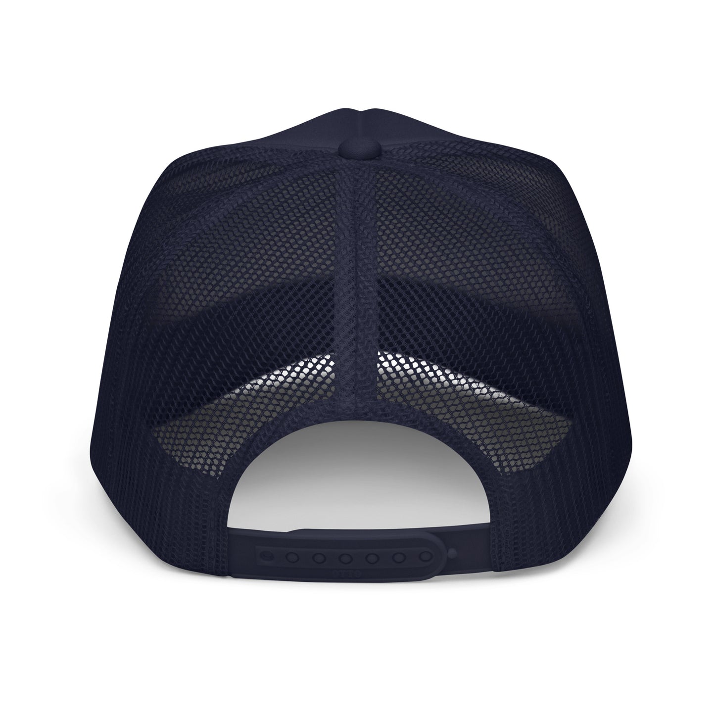 Guppy Cross Out Trucker Snapback Hat