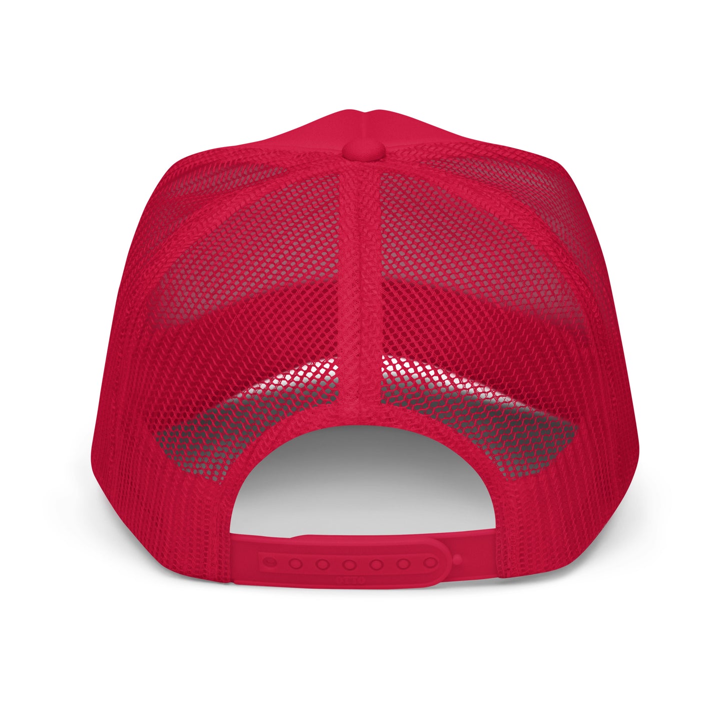 Guppy Cross Out Trucker Snapback Hat