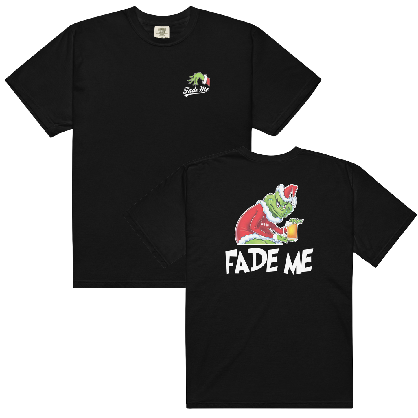 Grinch Drinks Holiday Tee
