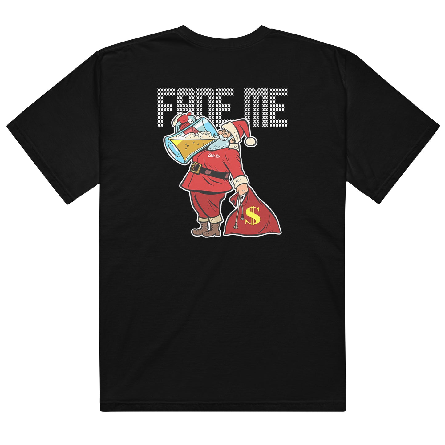 Santa Drinks Holiday Tee