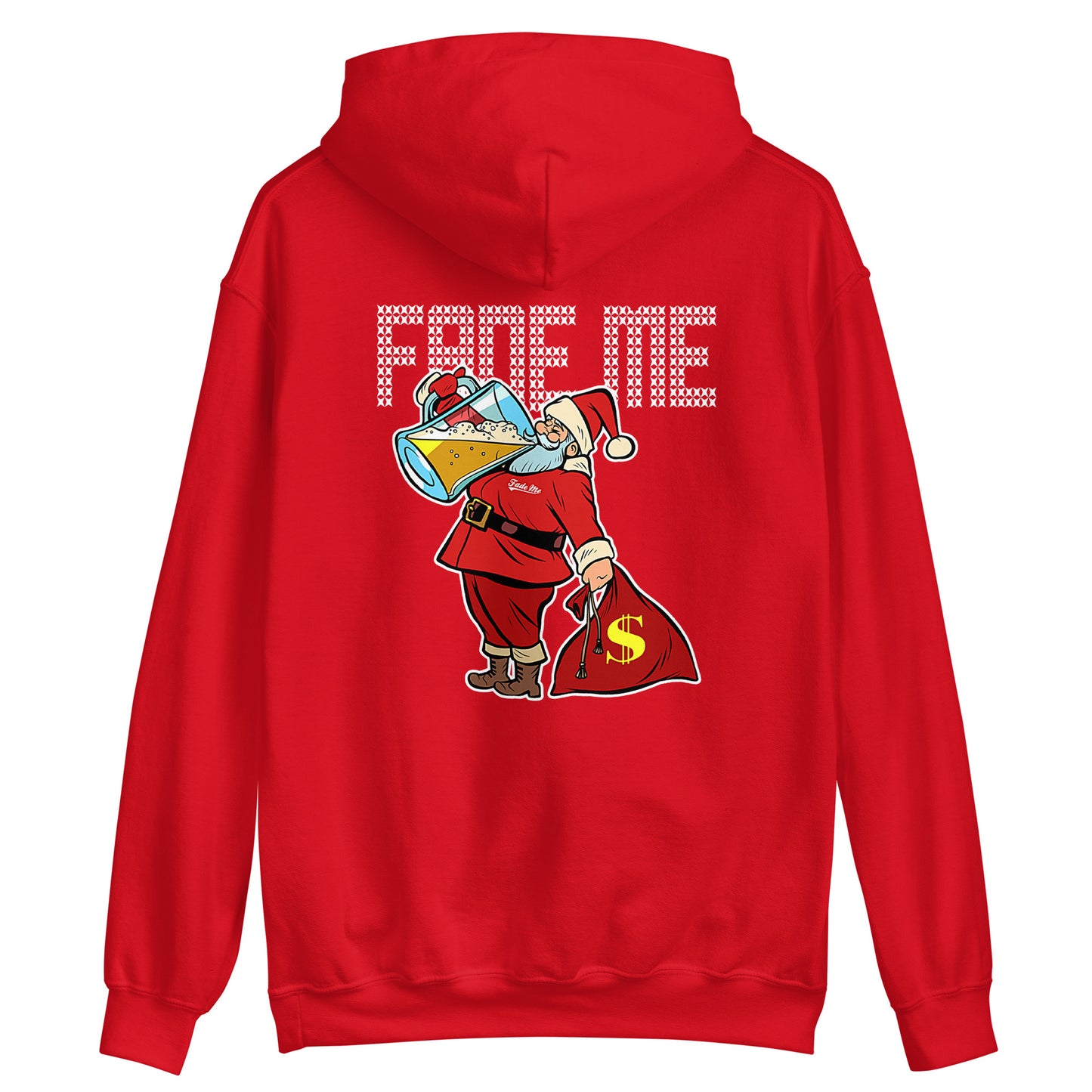 Santa Drinks Holiday Hoodie