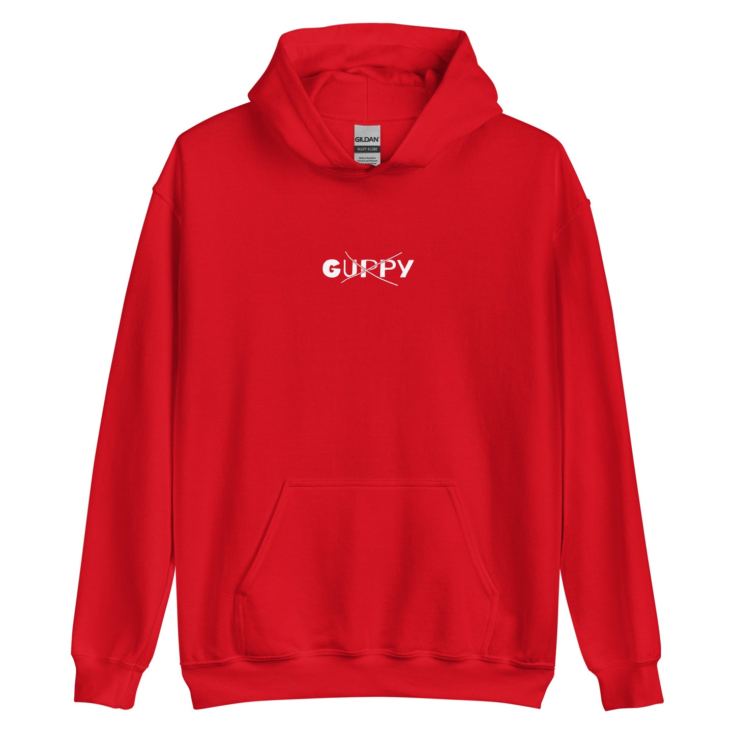 Guppy Cross Out Hoodie